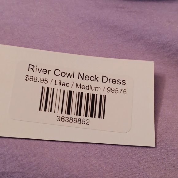 NWT RIVER COWL NECK DRESS - Picture 4 of 6